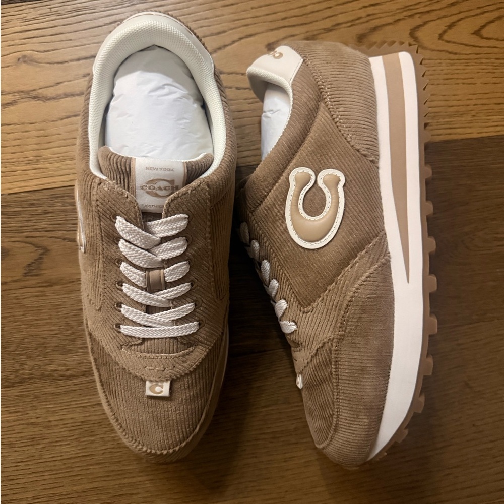 Coach Corduroy Runner Sneakers